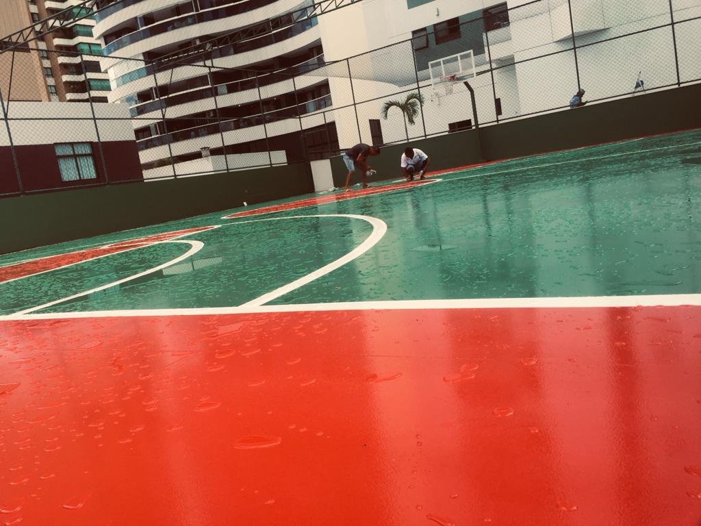 Pintura de quadra Poliesportiva