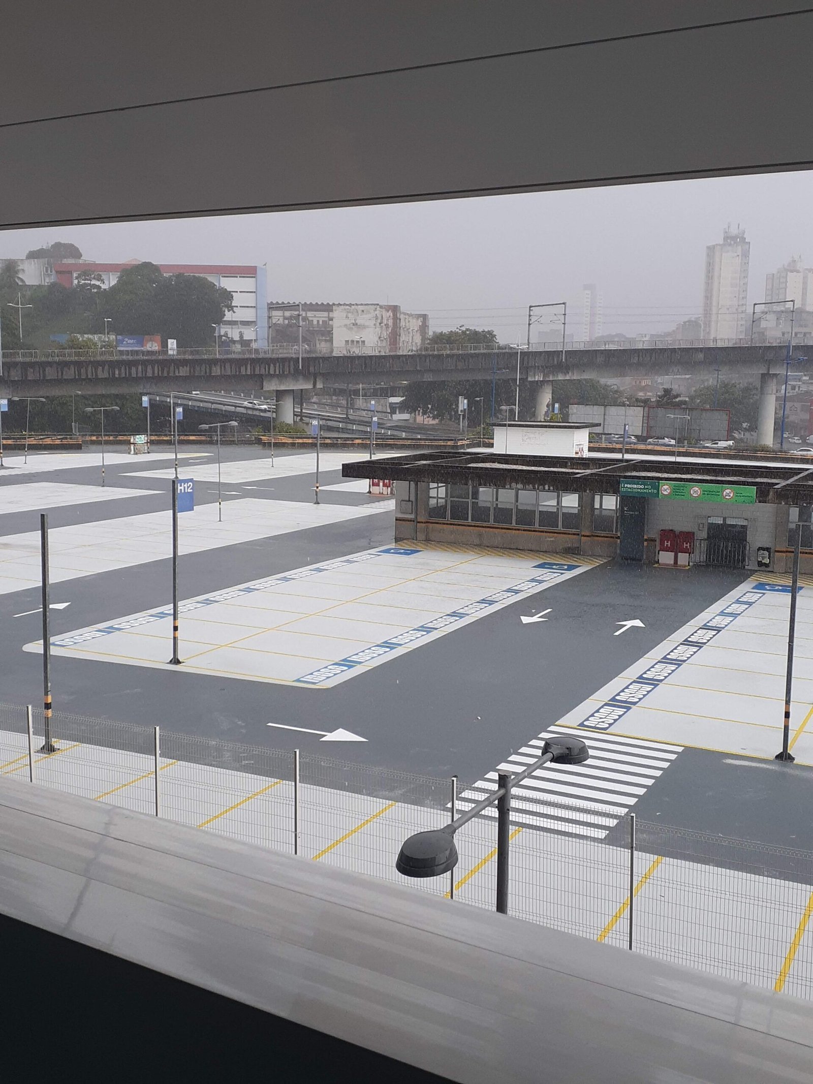 piso do estacionameto
