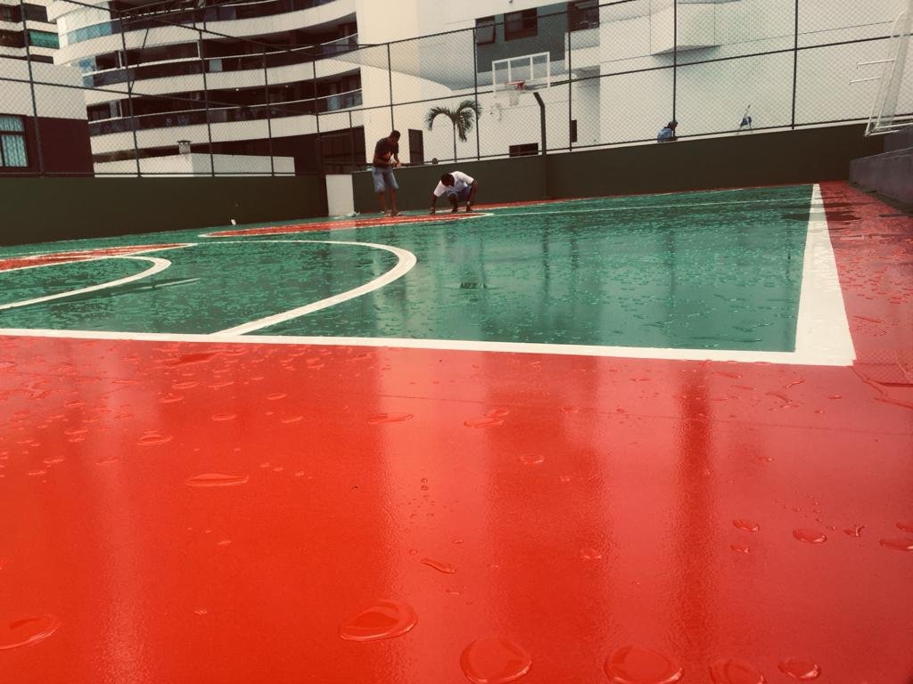 Renovação técnica da área esportiva