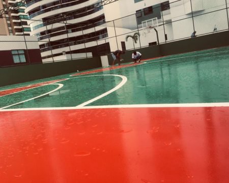 Pintura de quadra Poliesportiva
