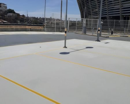 Piso Antiderrapante na Fonte Nova